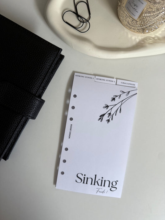 Register für deinen Budget Planer - Sinkingfunds und Challenges - A6