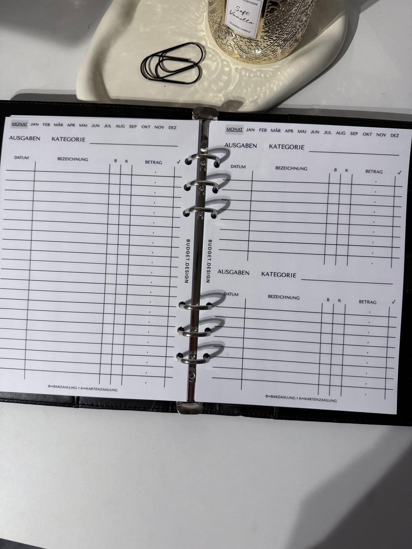 Finanzplaner | matt laminiert | A5