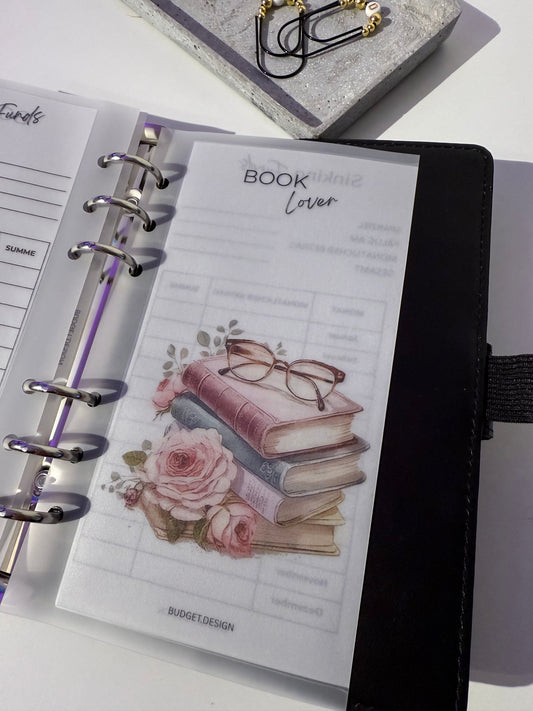 Sparchallenges Book Lover - mit Tracker - beliebiges Sparziel