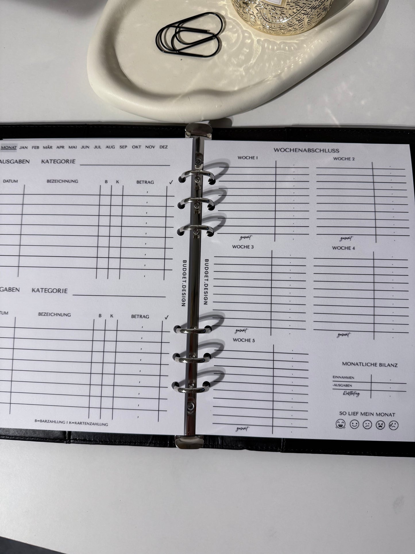 Finanzplaner | matt laminiert | A5