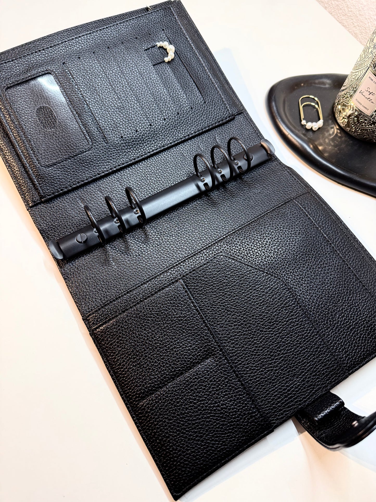 Budget Starter Set in A5 in Elegantem Schwarz