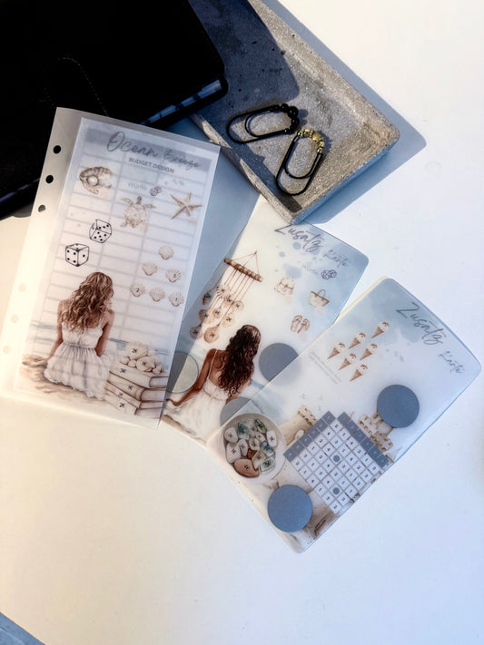 Ocean Breeze Sparchallenge - A6 Umschlag