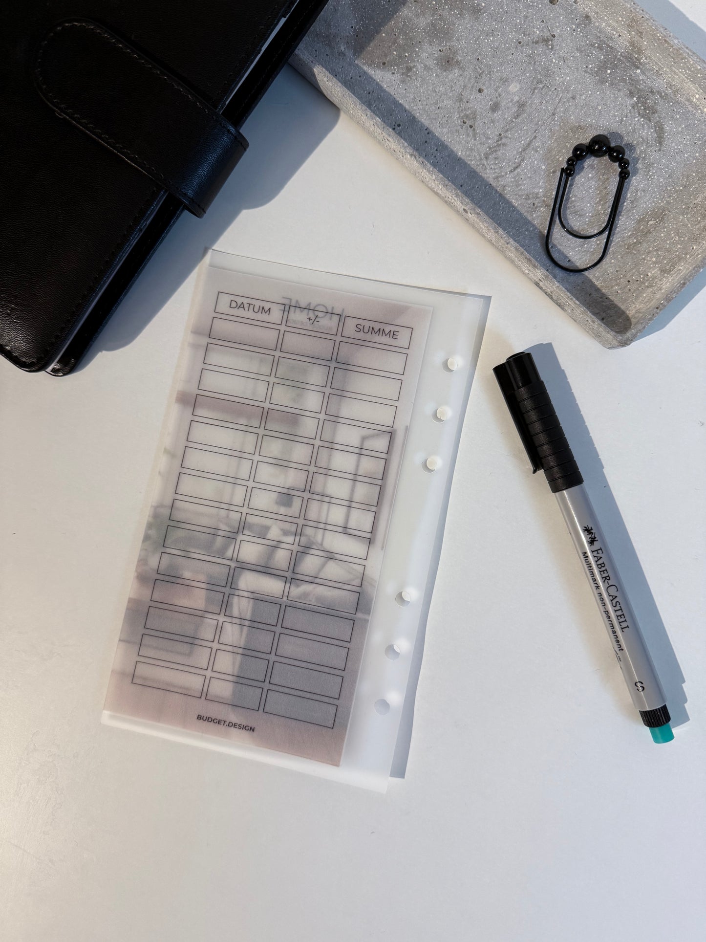 Sparchallenge Home - mit Tracker - beliebiges Sparziel