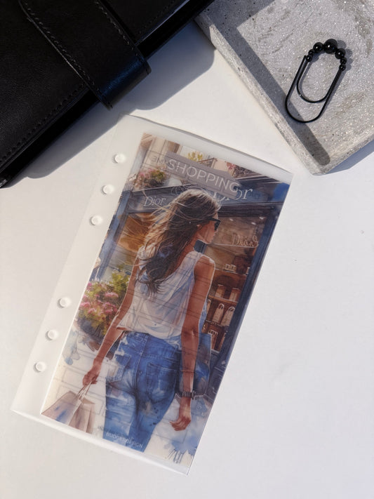 Sparchallenge Shopping - mit Tracker - beliebiges Sparziel