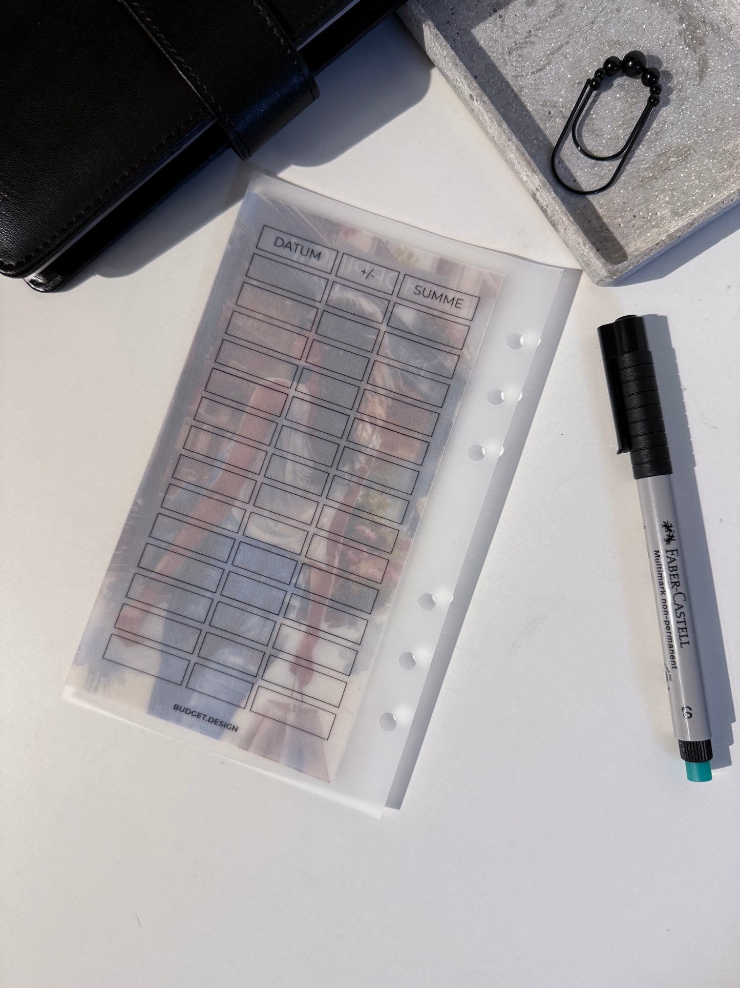 Sparchallenge Shopping - mit Tracker - beliebiges Sparziel