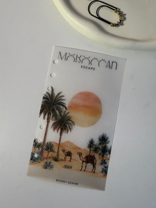 Sparchallenge Morroccan Escape - A6 zum einheften