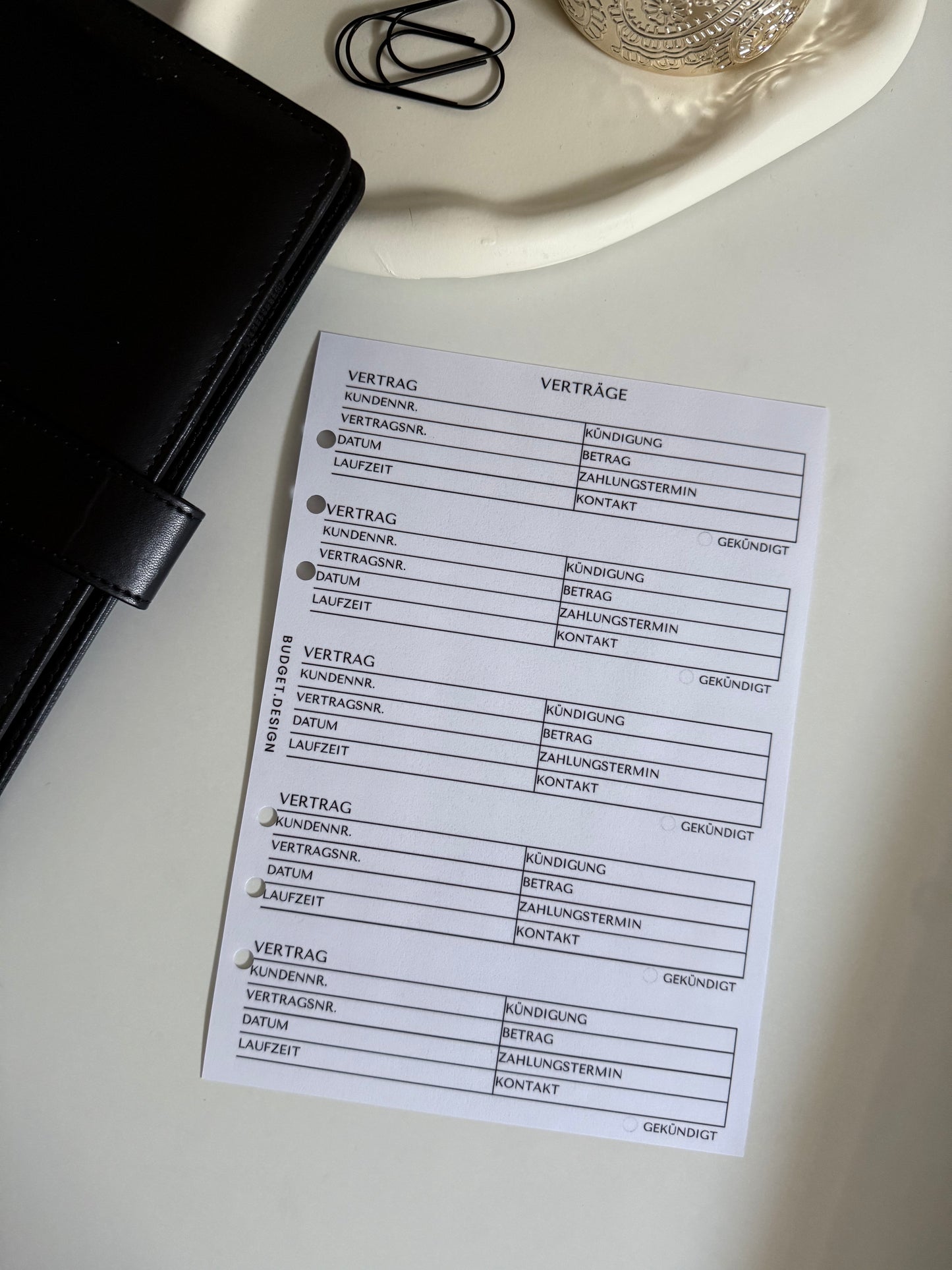 Finanzplaner | matt laminiert | A5