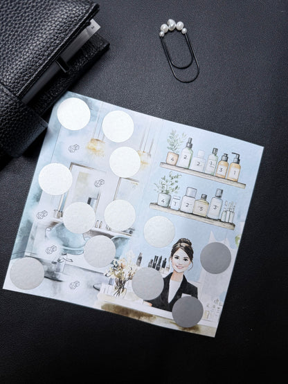 Bundle - Spar Umschläge mit Klappkarten Challenge | frosty design | beliebiges Sparziel