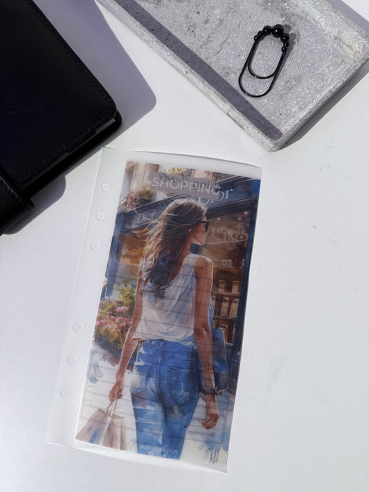 Sparchallenge Shopping - mit Tracker - beliebiges Sparziel