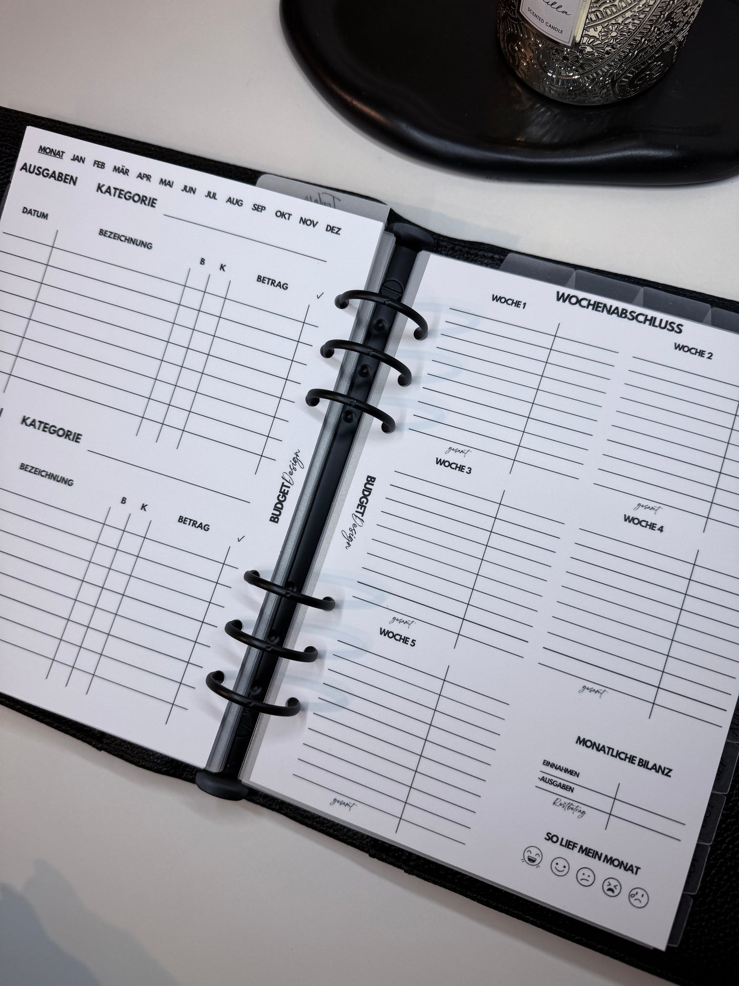 Finanzplaner Essence | matt laminiert | A5