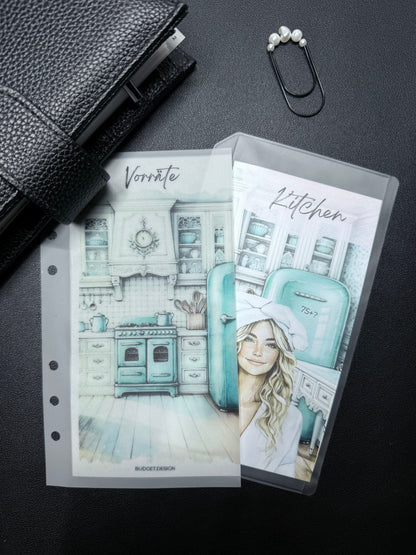 Bundle - Spar Umschläge mit Klappkarten Challenge | frosty design | beliebiges Sparziel