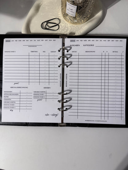 Finanzplaner | matt laminiert | A5
