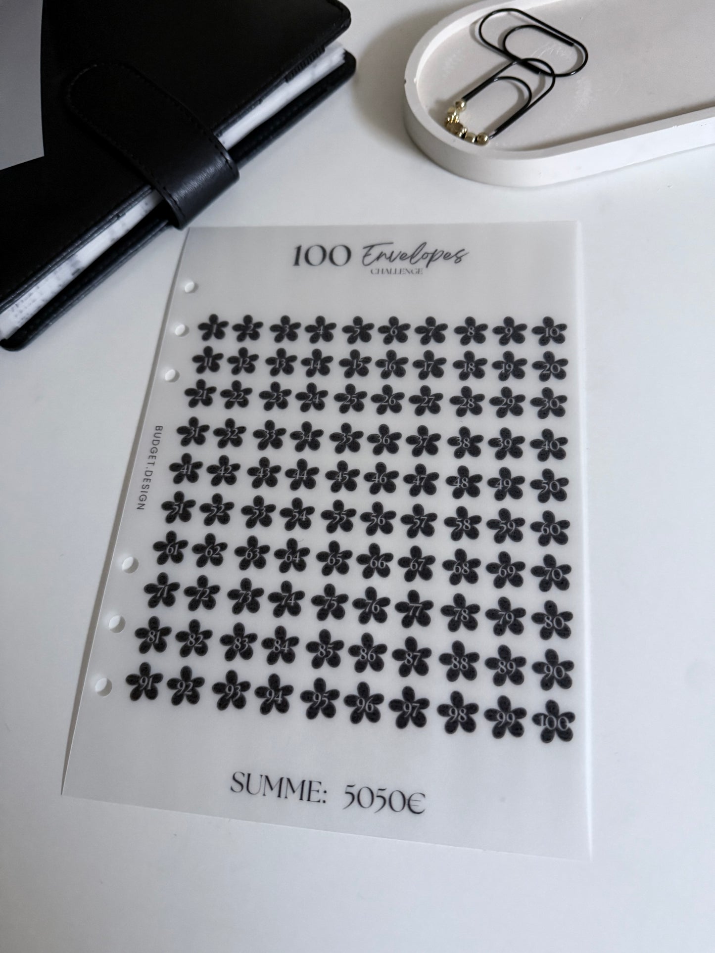 100 Envelopes Challenge | Frosty Design