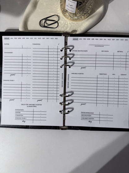 Finanzplaner | matt laminiert | A5