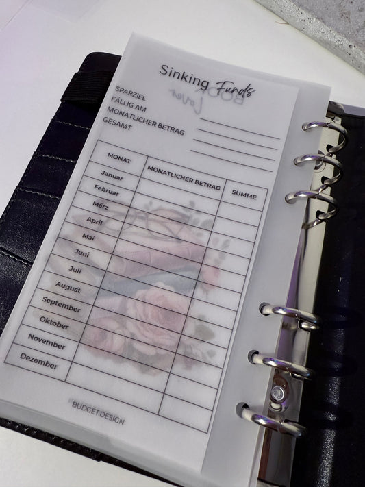 Sparchallenges Book Lover - mit Tracker - beliebiges Sparziel