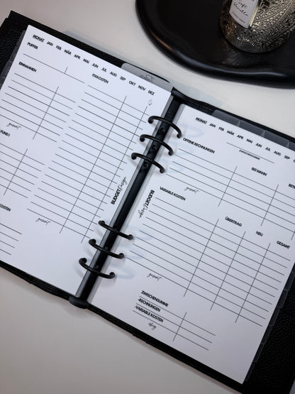 Finanzplaner Essence | matt laminiert | A5