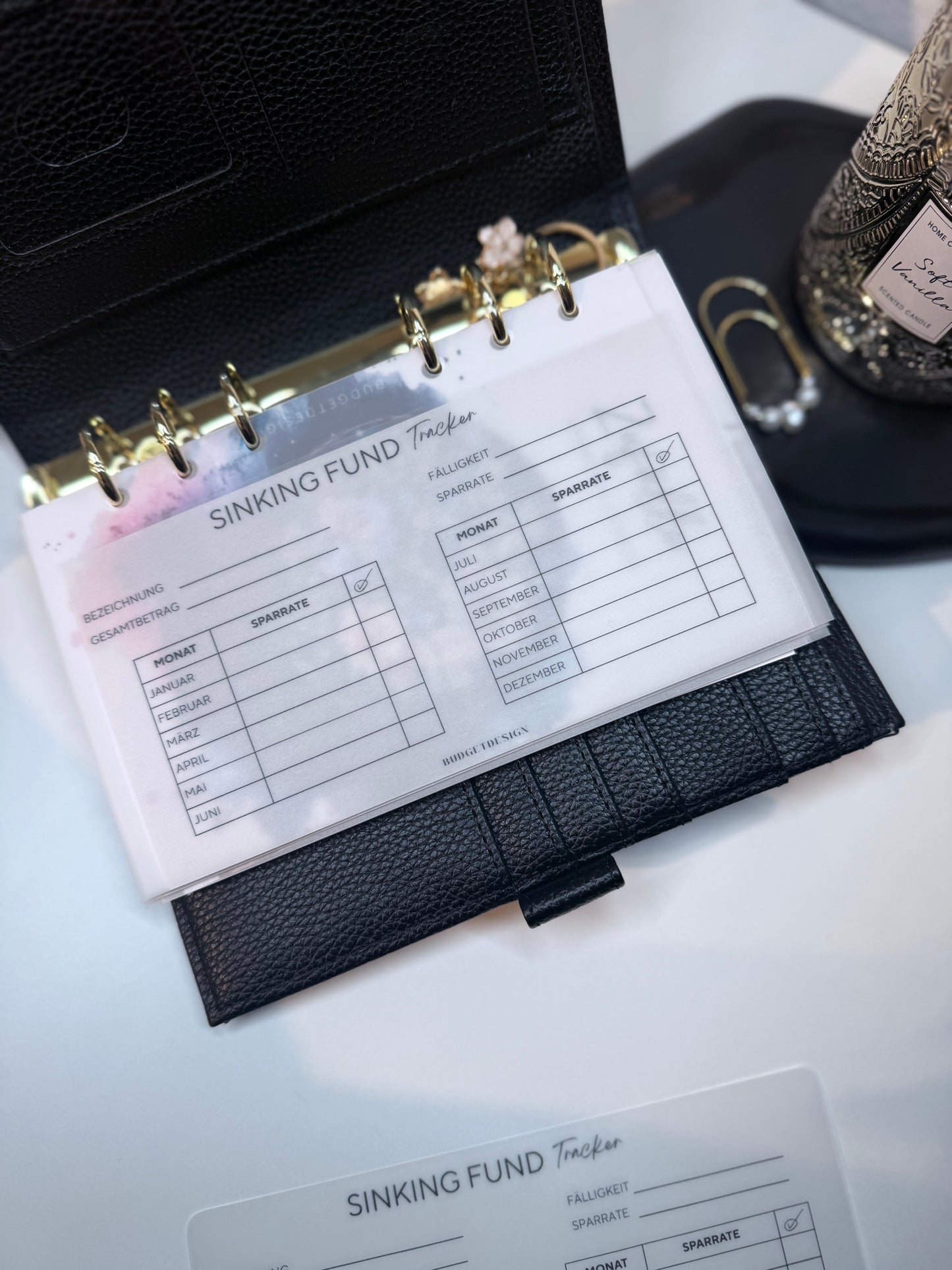 Sinking Fund Tracker A6