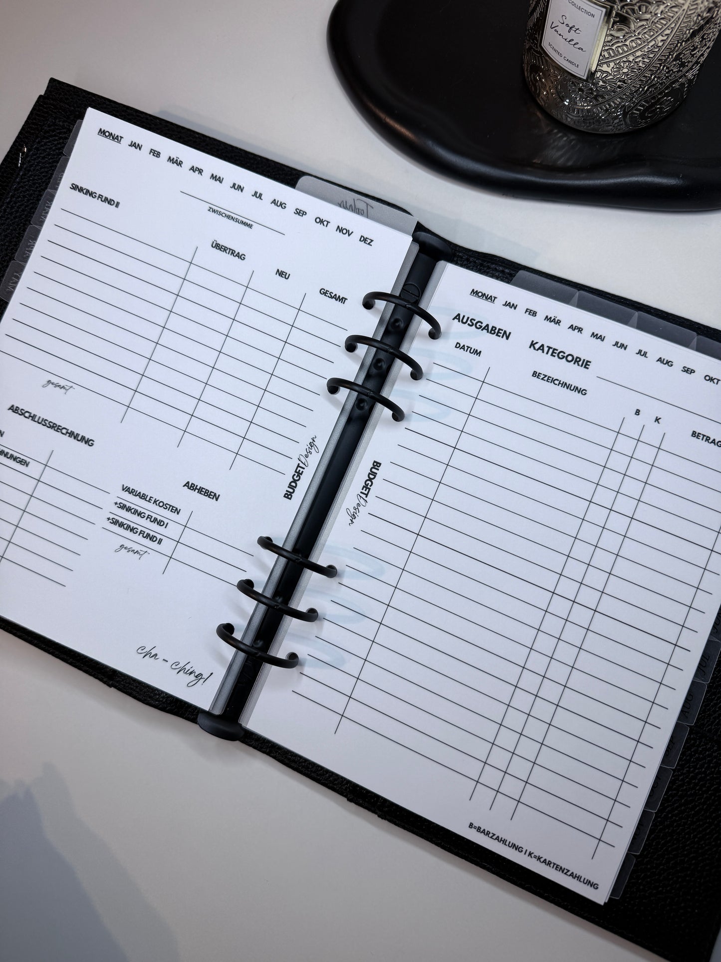 Finanzplaner Essence | matt laminiert | A5