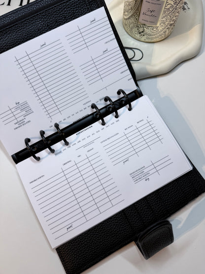 Finanzplaner | matt laminiert | A6