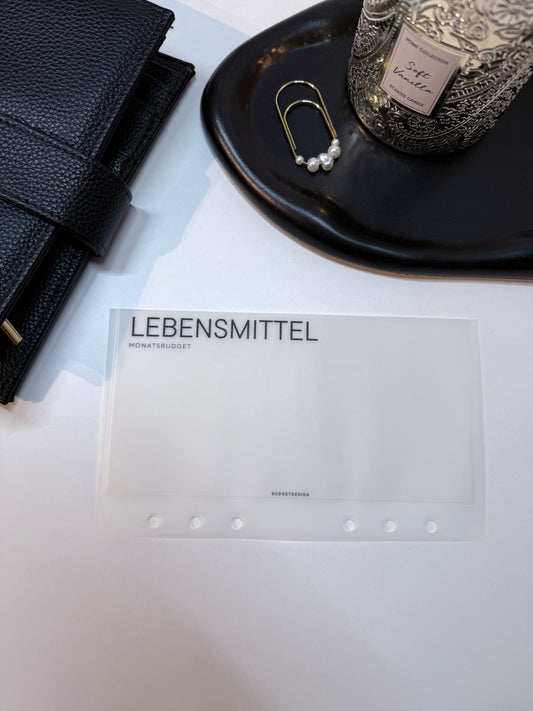 Budget Umschlag matt - Clean