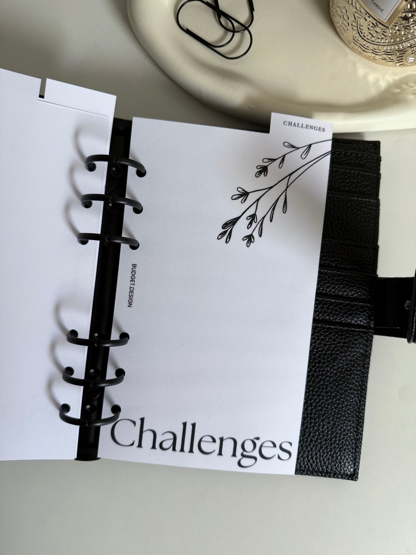 Register für deinen Budget Planer - Sinkingfunds und Challenges - A6