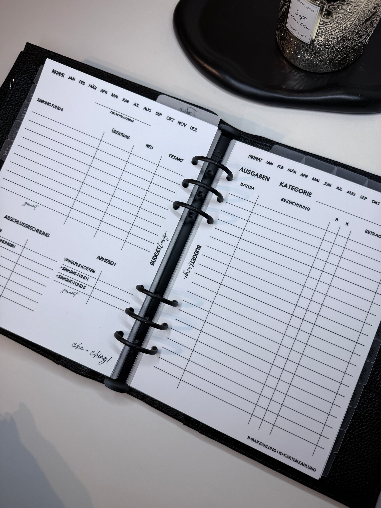 Finanzplaner Essence | matt laminiert | A5