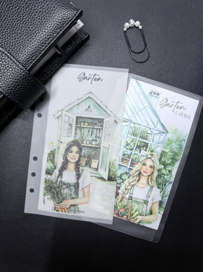 Bundle - Spar Umschläge mit Klappkarten Challenge | frosty design | beliebiges Sparziel