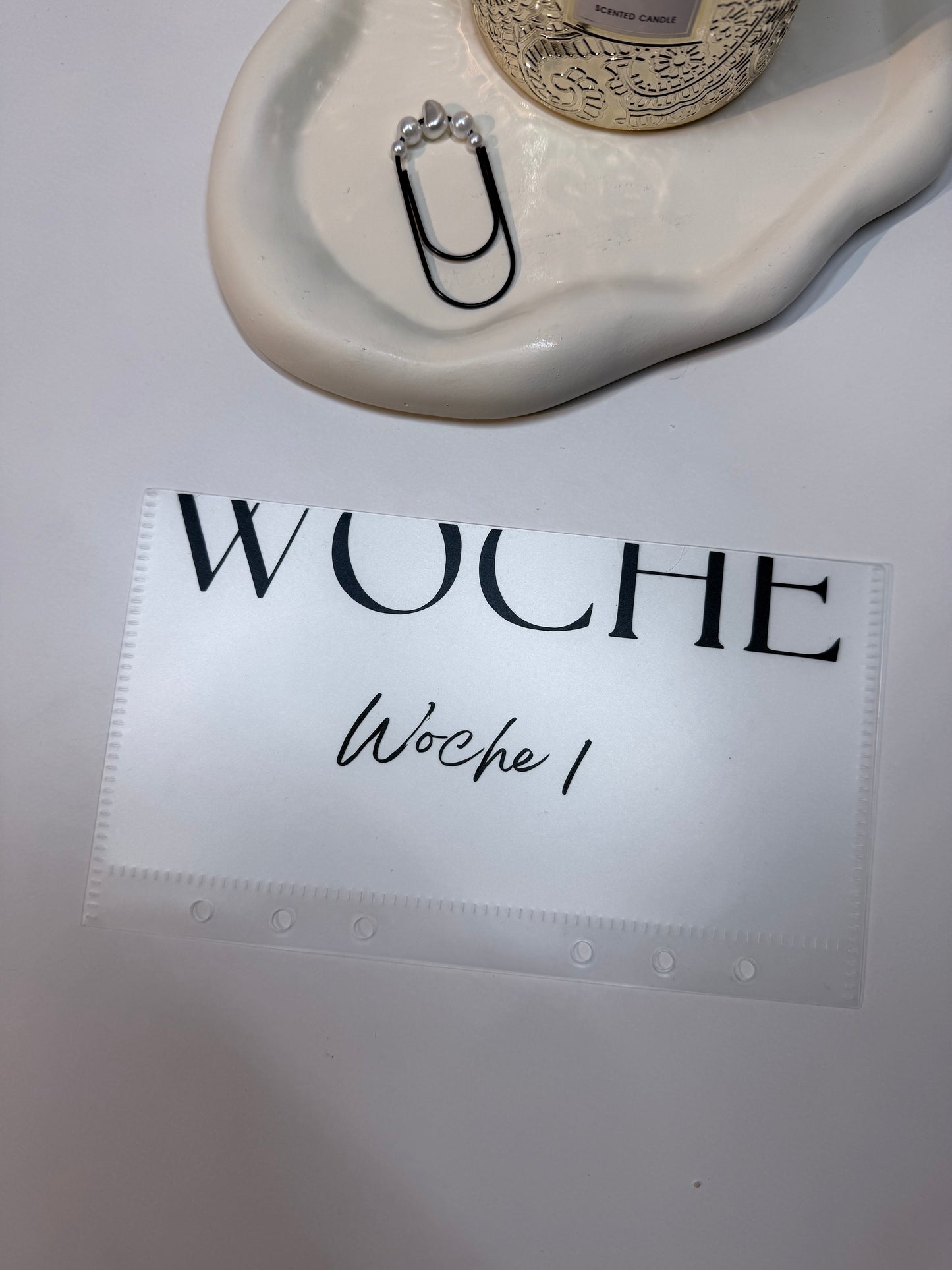 Budget Umschlag A6 matt - Wochenbudget