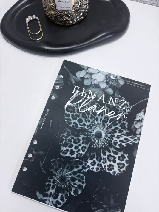 Finanzplaner Leo Flowers | matt laminiert | A5