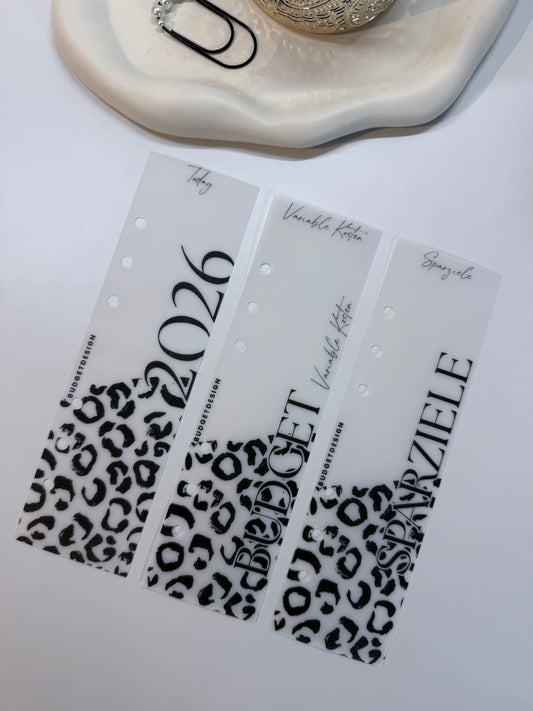 Register Einlagen - Trennblätter | Frosty Leo Design |  A6 A5