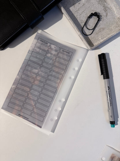 Sparchallenge Auto - mit Tracker - beliebiges Sparziel