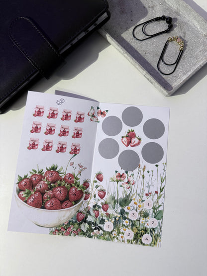 2er Klappkarte - Strawberry Dream