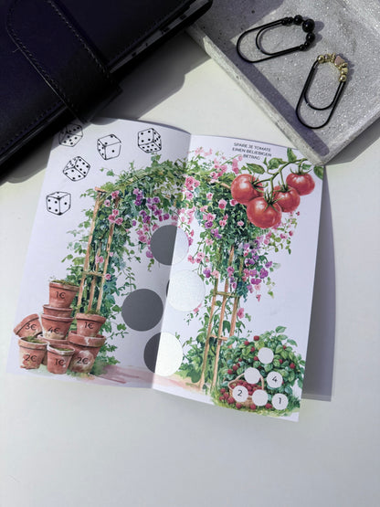 2er Klappkarte - Garten Liebe