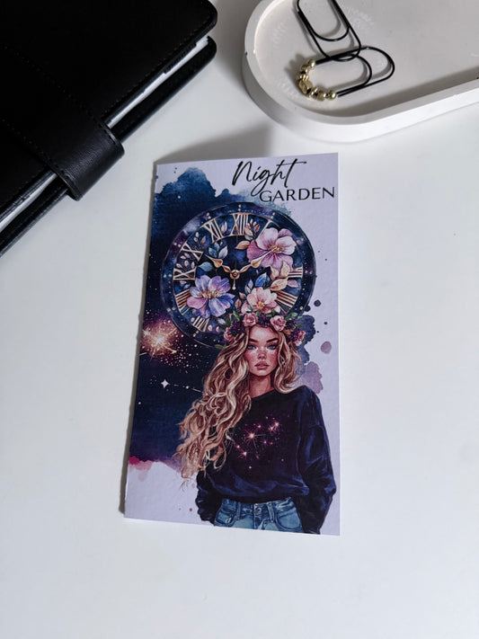 2er Klappkarte - Night Garden