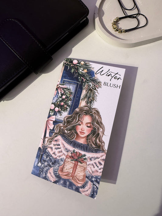 2er Klappkarte - Winter Blush