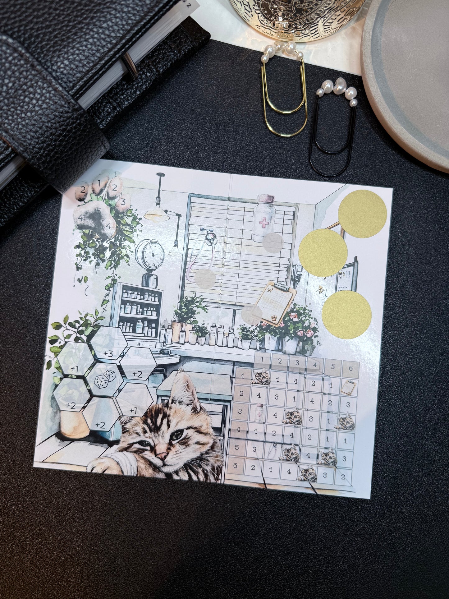 2er Klappkarte - Tierarzt