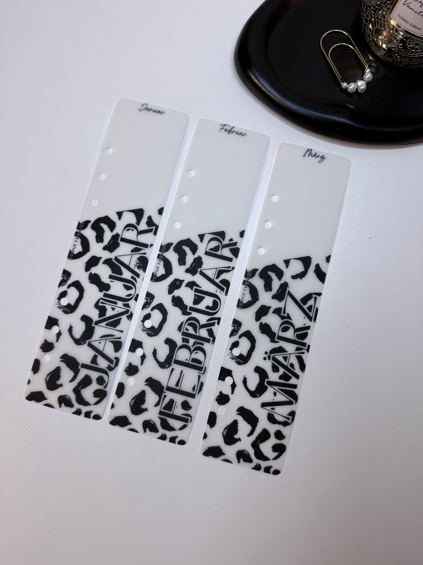 Register Einlagen - Trennblätter | Frosty Leo Design |  A6 A5