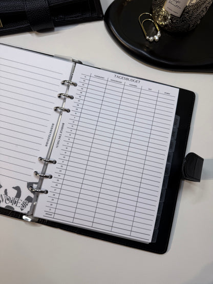 Finanzplaner Zusatzseiten | matt laminiert | A5