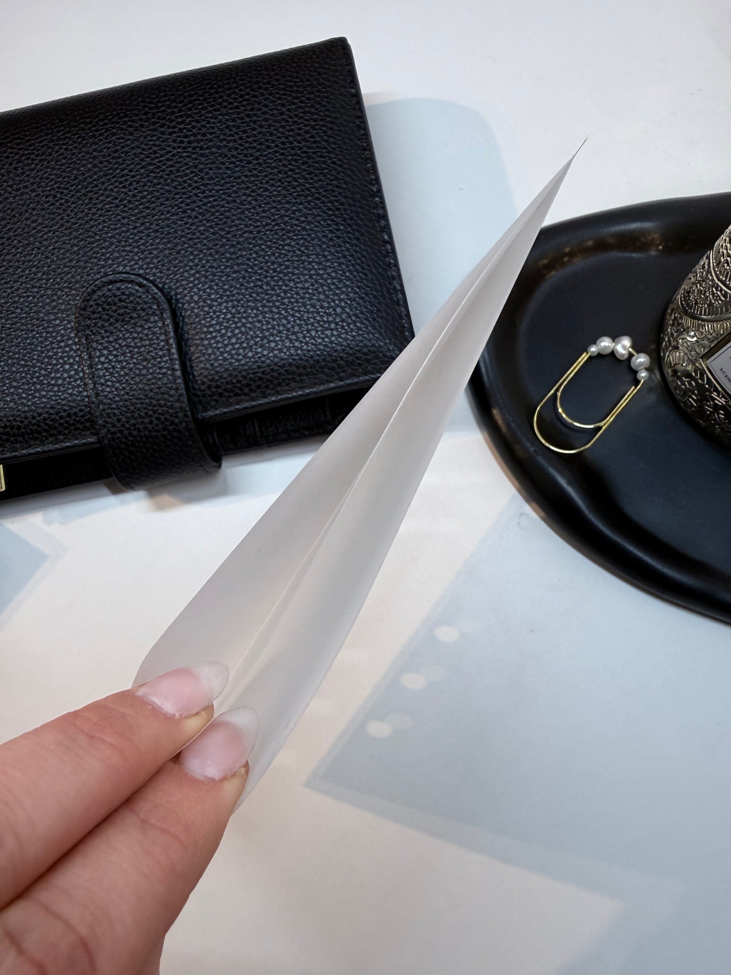 Budget Doppel Umschlag matt - blanko