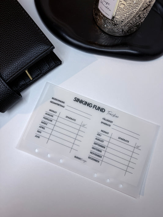 Sinking Fund Tracker | Essence | A6