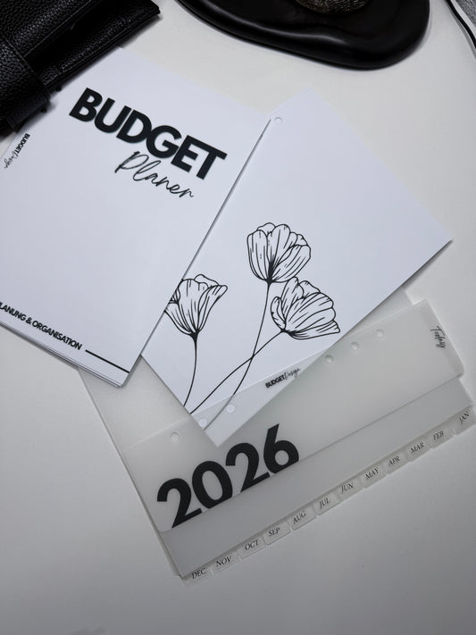 Budget Starter Set in A5 in Elegantem Schwarz