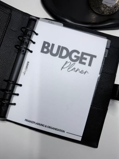 Budget Starter Set in A5 in Elegantem Schwarz